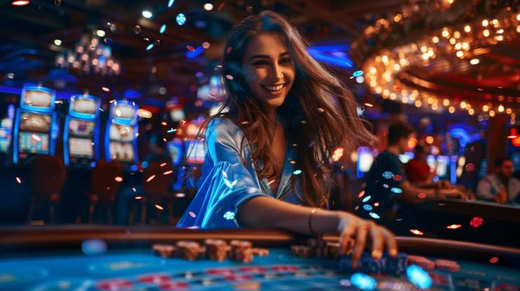 Dealer casino profesional mengelola permainan secara langsung melalui platform vikingbet88
